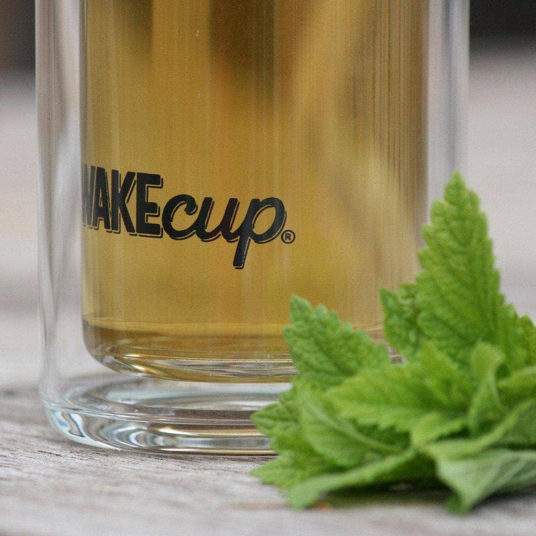 Global WAKEcup - Vente Passoires à thé/infuseurs - Infuseur à thé en verre avec couvercle en bambou biologique9