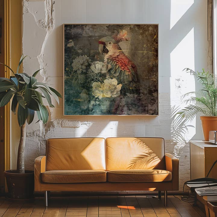 Ready2hangart, Inc. - Wholesale Art Print - "Animals Vintage 21" Framed Wall Art1