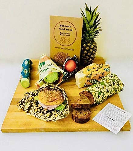 Ecolif3 – wholesale Food storage wrap/bag – Beeswax Food Wrap Roll 13'' X 39''1