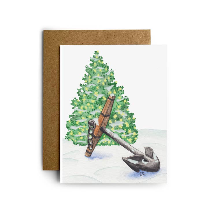 Anchor Christmas Tree Boxed Set for wholesale by Eileen Graphics