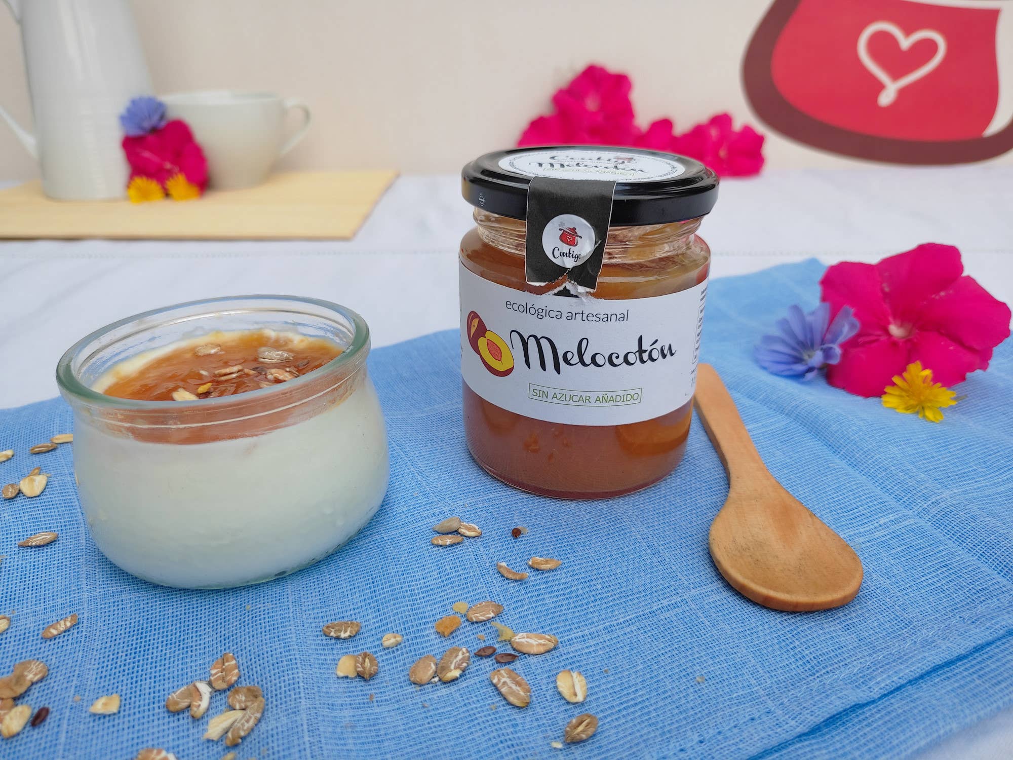 ConservasContigo - Wholesale Jam/Jelly - Peach Jam with NO ADDED SUGAR1