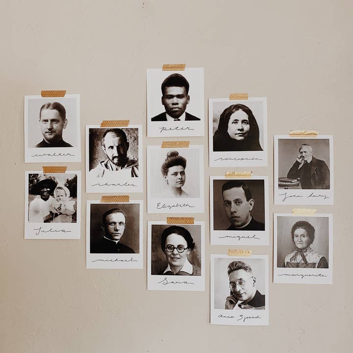 January Jane Shop - Wholesale Religious Card - Heirloom Polaroid Saint Pack25