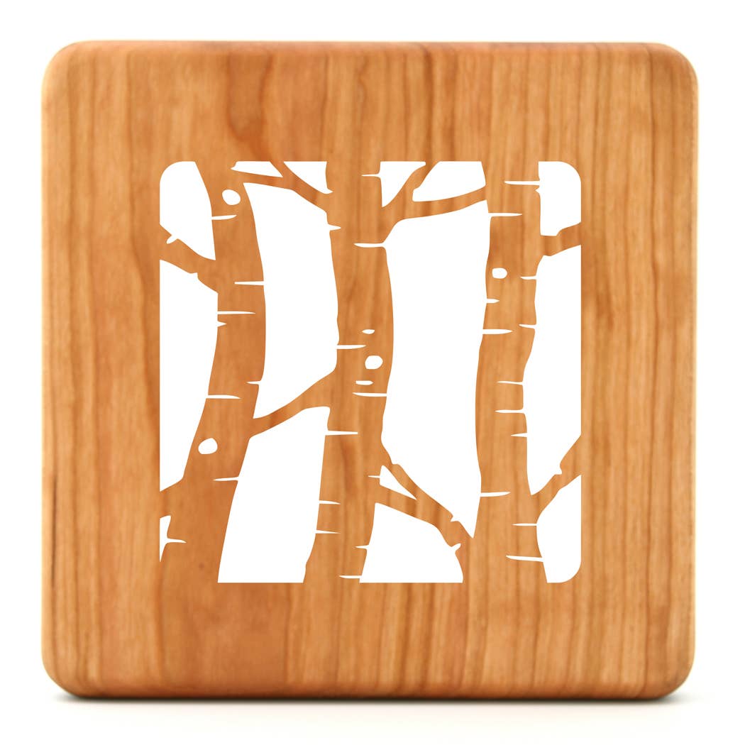 G3 Studios - Wholesale Trivet - Trivet - Birch Trees, Pine Trees, and Tree of Life0