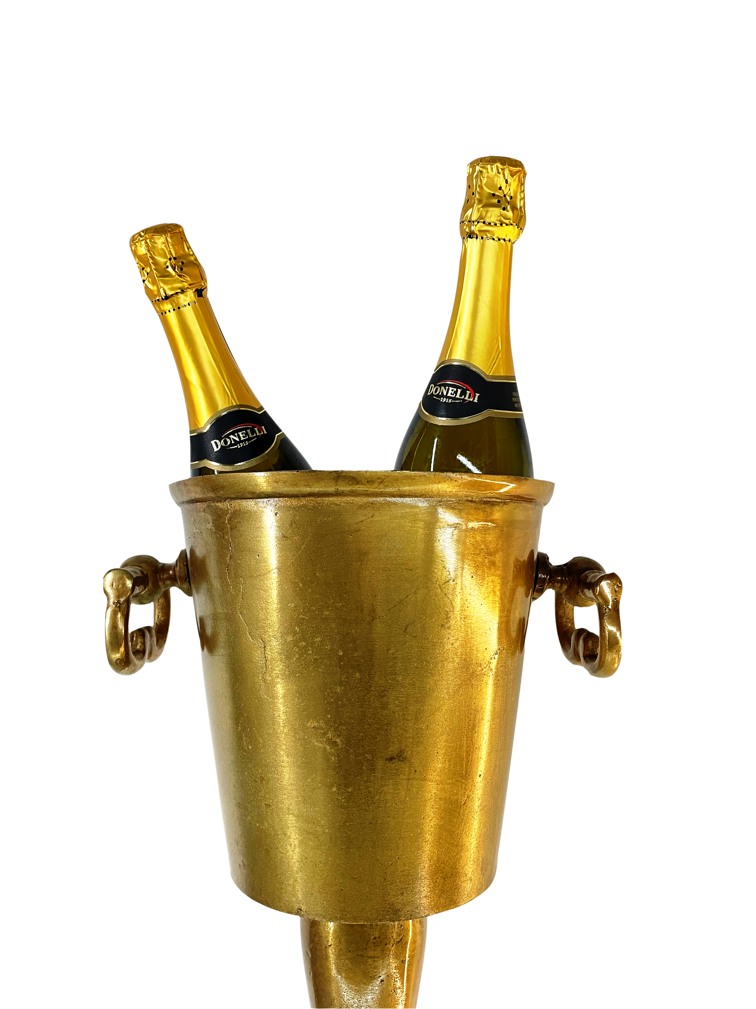 DDecorStore - Wholesale Ice Bucket - Floor Standing Rustic Champagne Bucket  Wine Cooler Ice Gift1