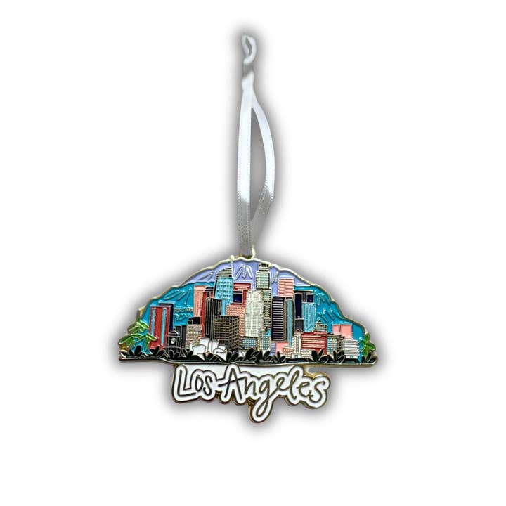 Los Angeles Ornament | Vakantie Ornament | Stadsgezicht Ornament voor wholesale door Anna Whitham Co.