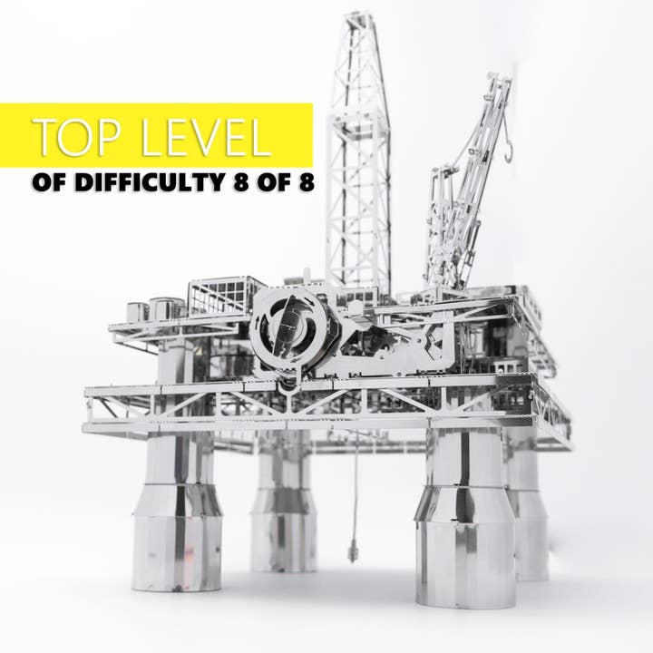 METAL-TIME INC. - Wholesale DIY craft kit - Treasure Finder oil rig mechanical model kit9