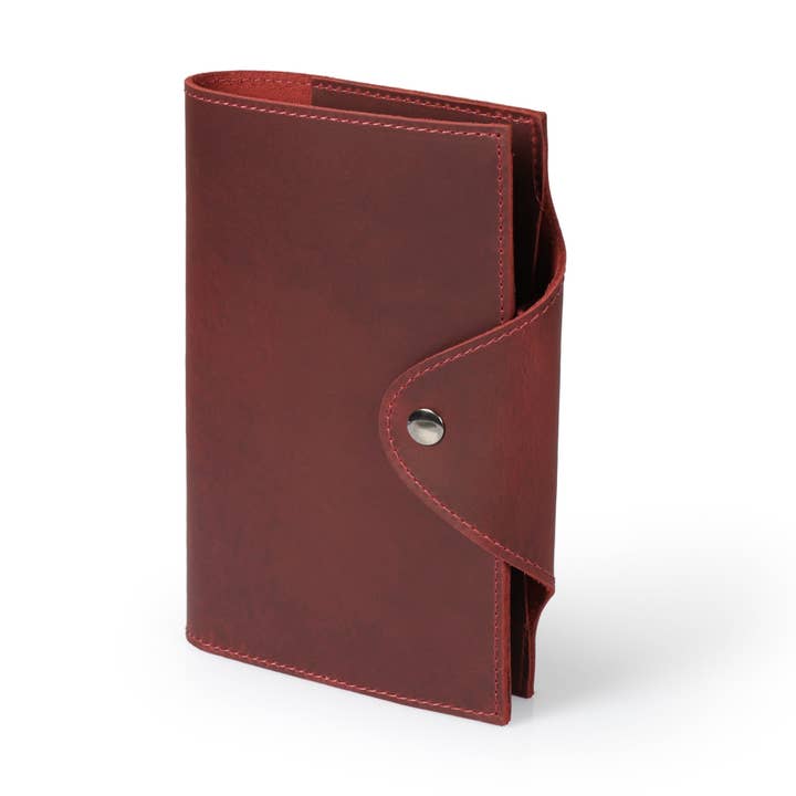Londo - Wholesale Journal Cover - Londo Personalized Top Grain Leather Portfolio with Notepad (Snap Closure & Lock)30