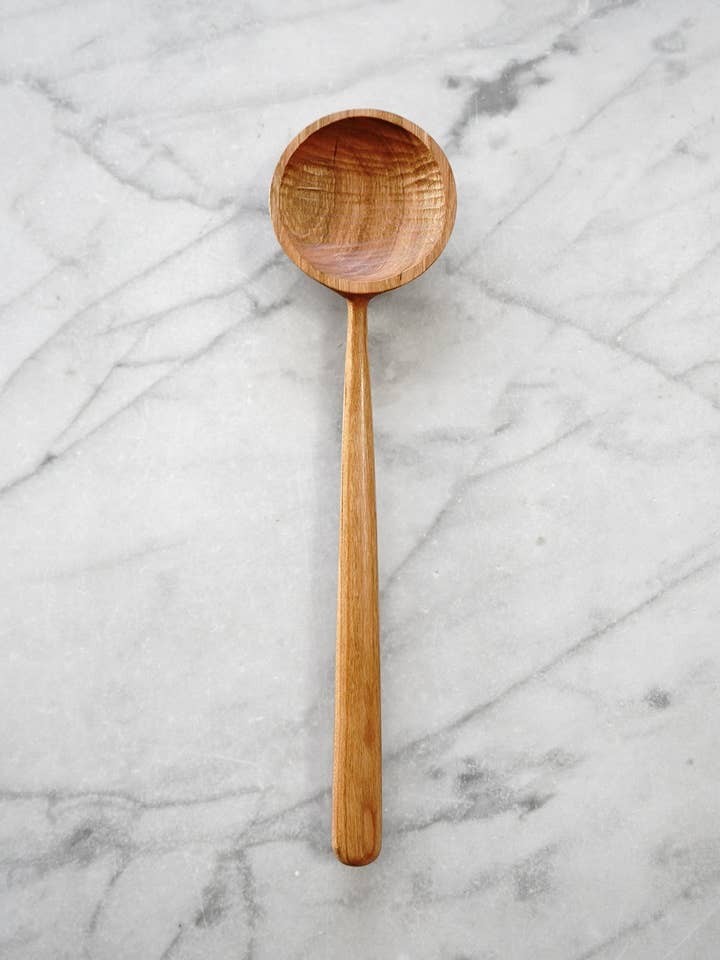 Cooking Spoon - Cherry Wood for wholesale by Four Leaf Wood Shop