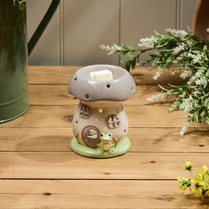 Langs - Wholesale Wax Warmer - Mushroom Ceramic House Wax Melt Burner2