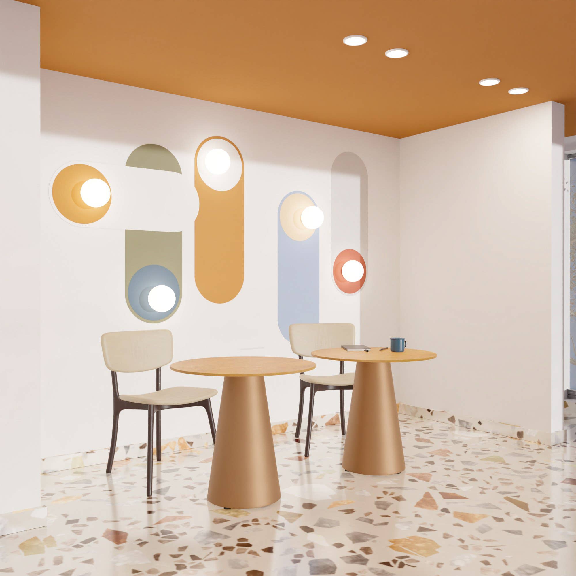 RIPATON - Vendita all'ingrosso Tavolini - Gamba centrale conica per tavolo, L'Iconique14