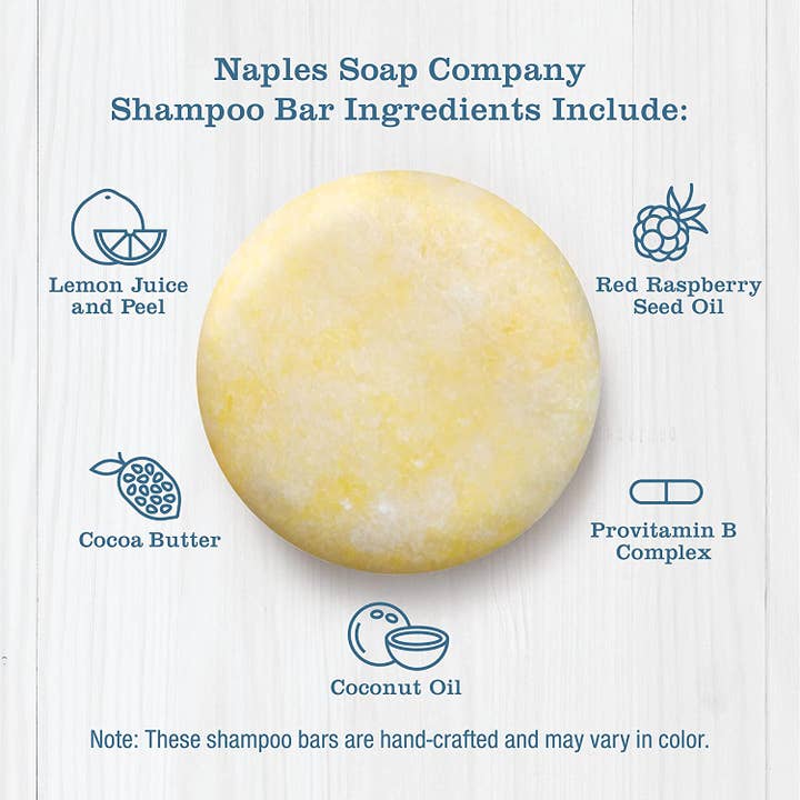 Naples Soap Company | Clean Beauty, Natural Bath & Body - Wholesale Shampoo Puck/Solid Shampoo - Coconut Water Shampoo Bar – Refresh & Restore4