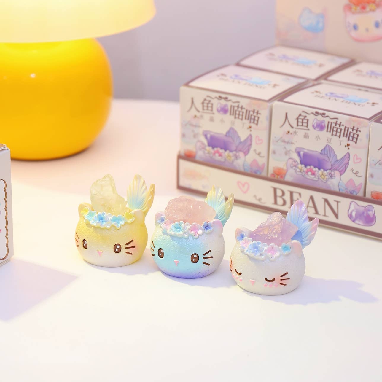 BCmini - Wholesale Decorative Figurine - 71309 Crystal Cat Mermaid Blind Box-88