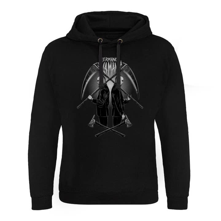Black Hermanos Salamanca Epic Hoodie for wholesale on Faire
