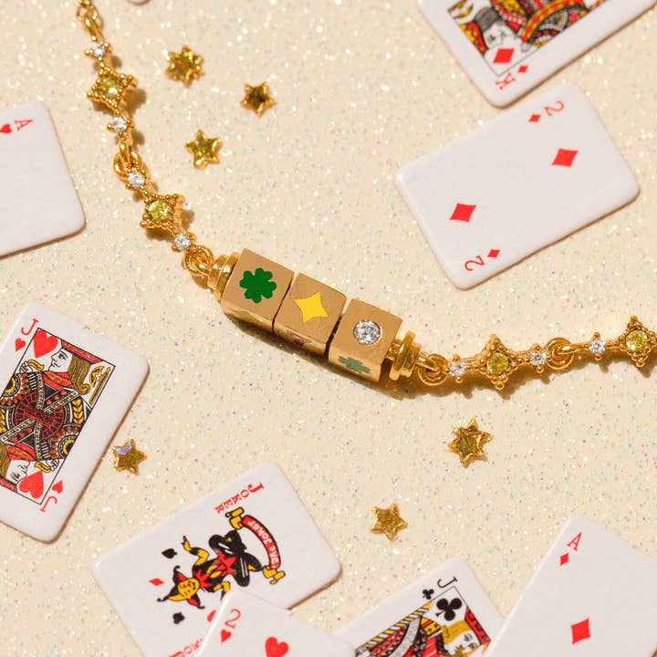 Hit The Jackpot Bracelet for wholesale by Girls Crew