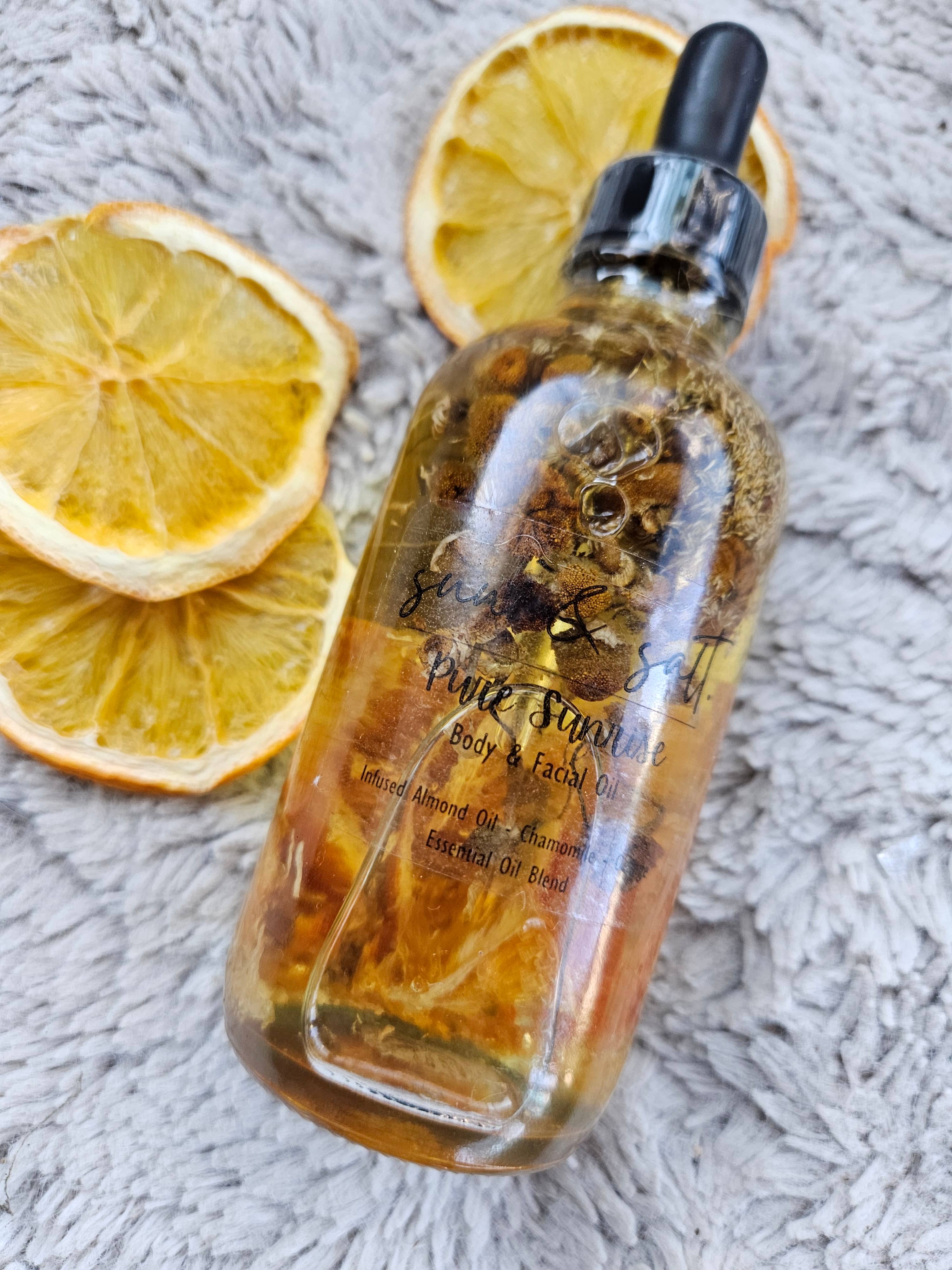 Lux&Lou - Wholesale Bath/Body Oil - Floral Infused Body & Face Oil - Pure Sunrise2