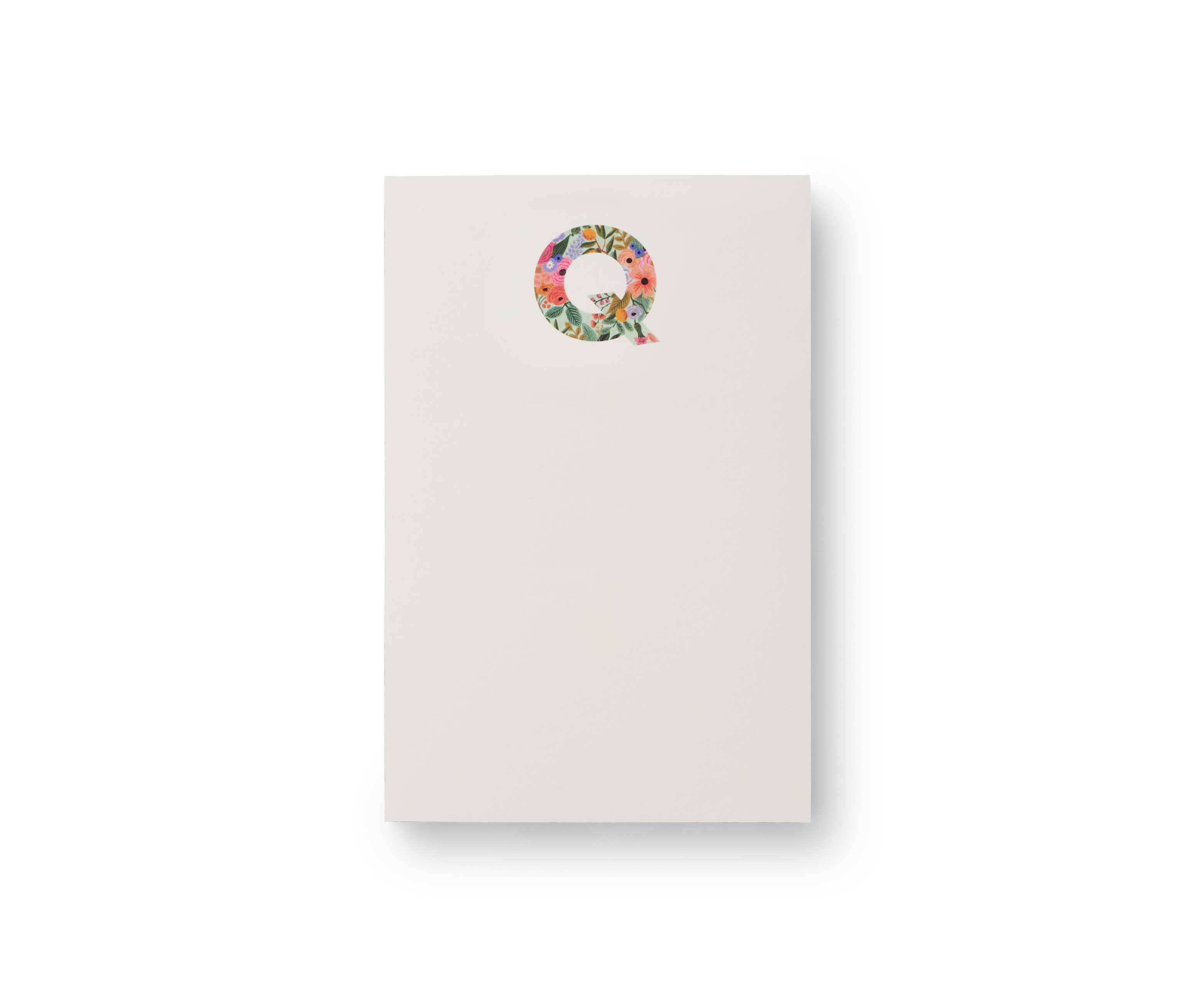 Rifle Paper Co. - Wholesale Notepad - Garden Party Monogram Notepad3