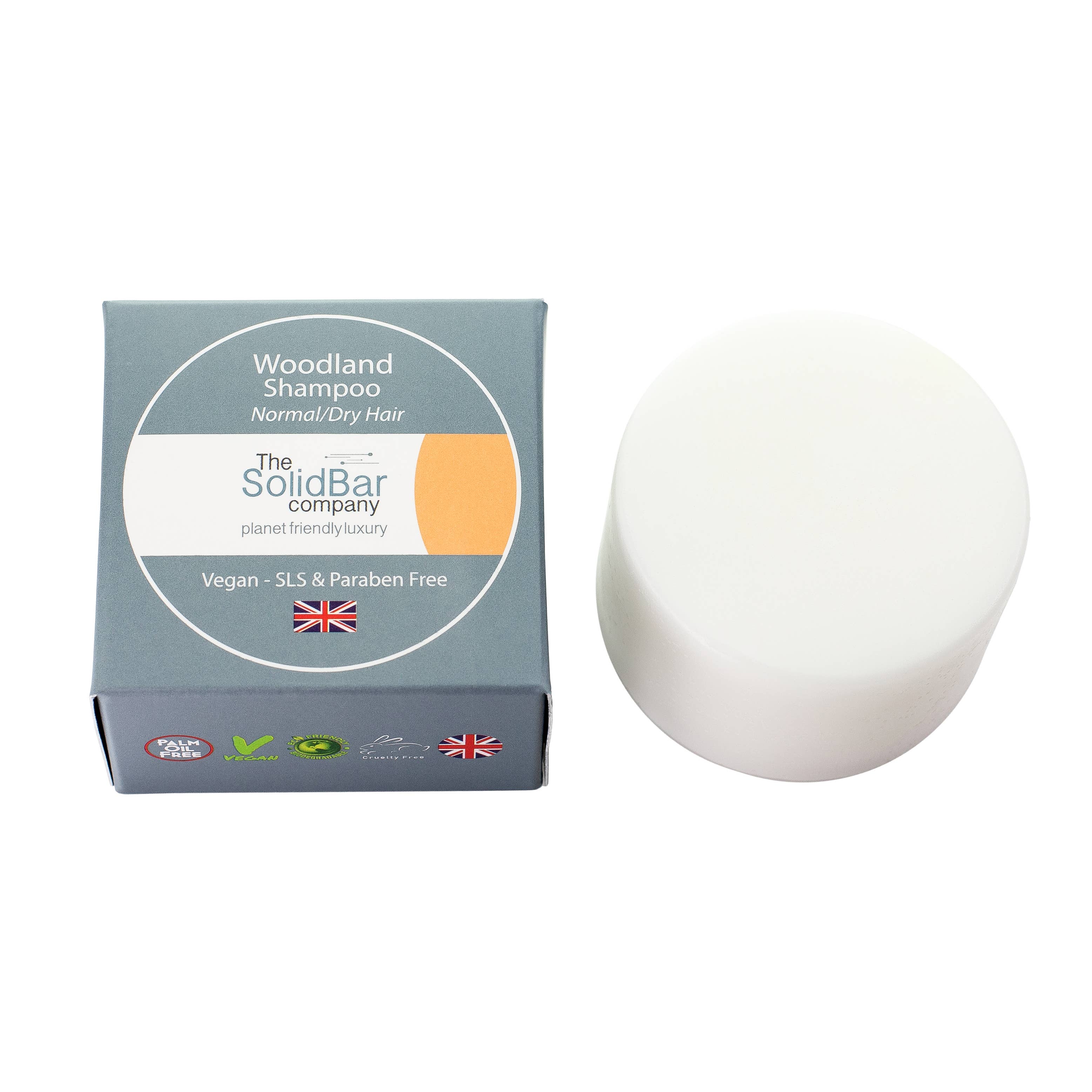 The Solid Bar Company - Wholesale Shampoo Puck/Solid Shampoo - Hair Shampoo Bar - Luxury Botanical/Woodland Normal/Oily7