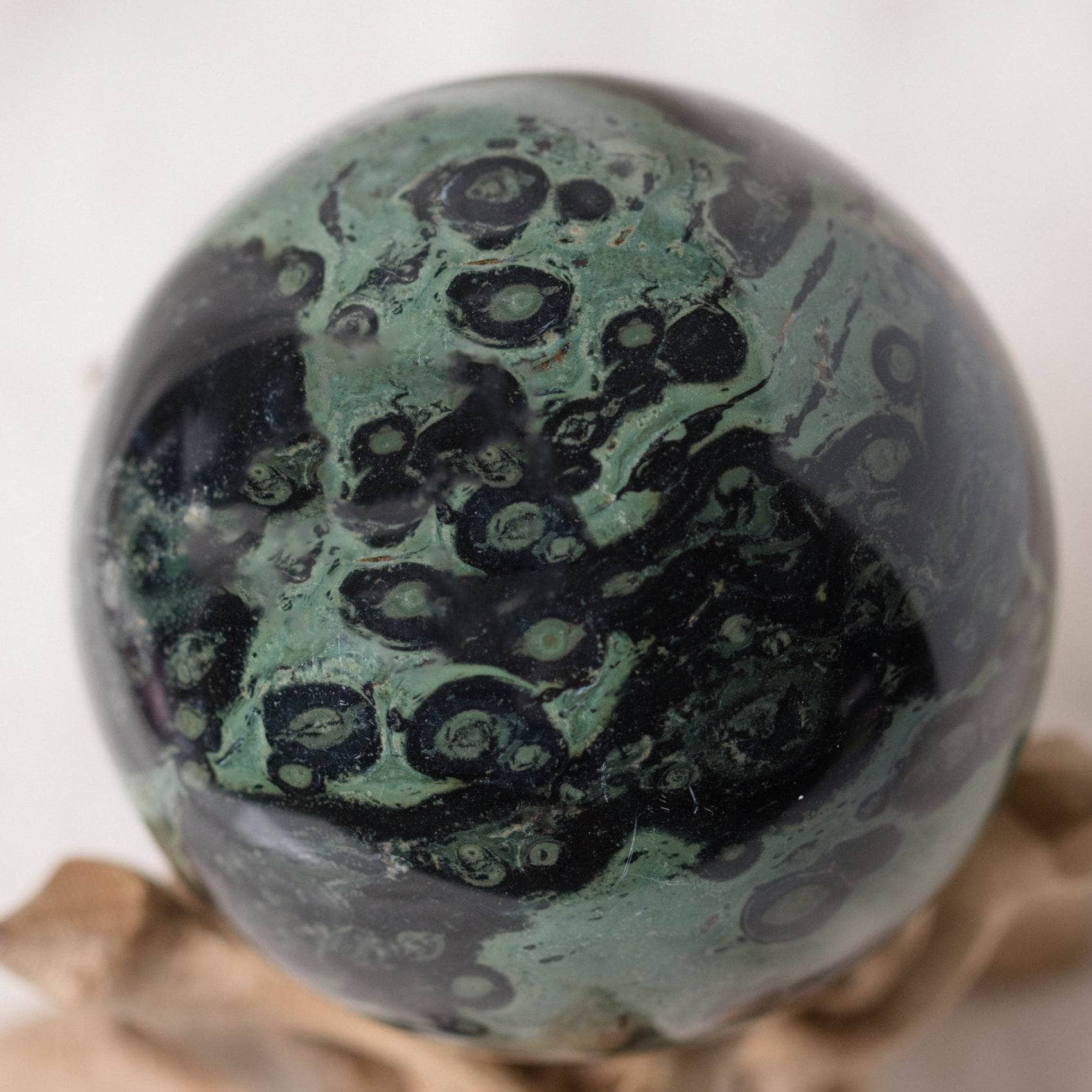 Tiny Rituals - Wholesale Spiritual Stone/Crystal - Kambaba Jasper Sphere - AAA Premium Quality46