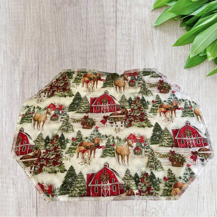 Christmas Horses Placemat Set for wholesale by Placemats and More