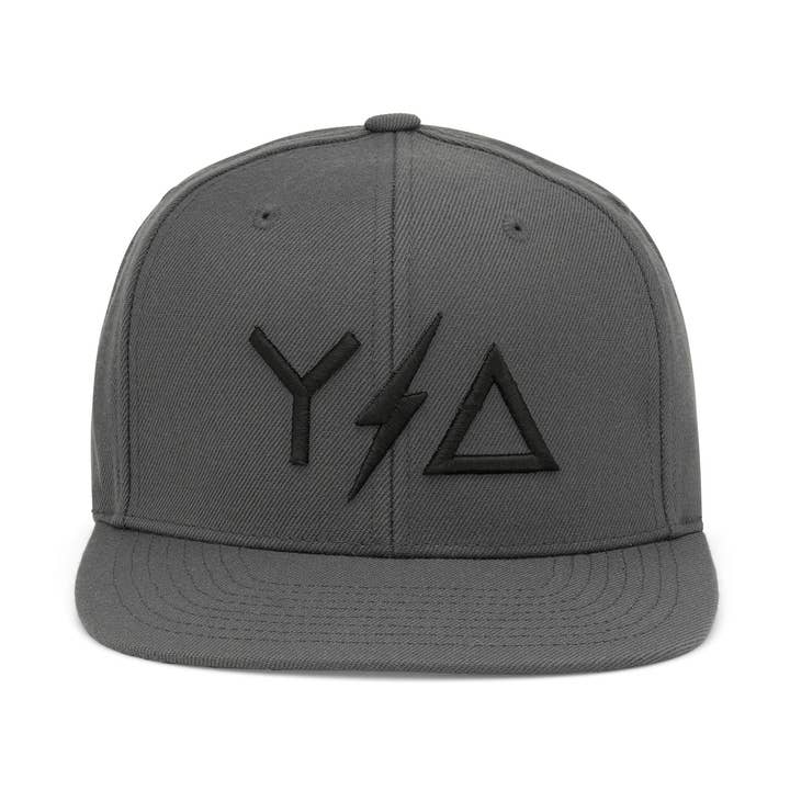 Grå snapback för wholesale av WYE DELTA