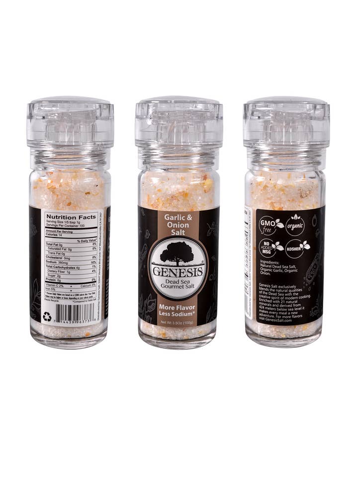 Sel d'ail et d'oignon pour la vente par GENESIS SALT