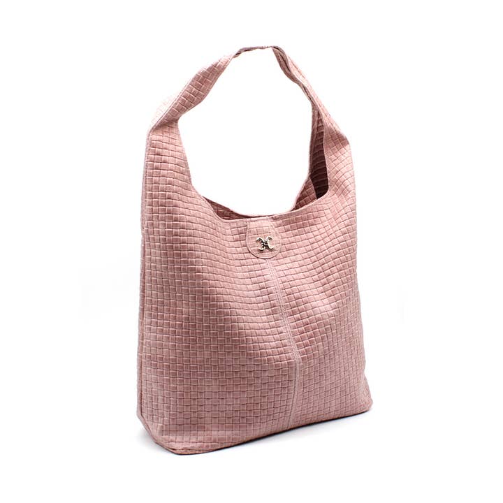 Bolso hobo trenzado gran formato con logo CC para venta al por mayor de Vimoda