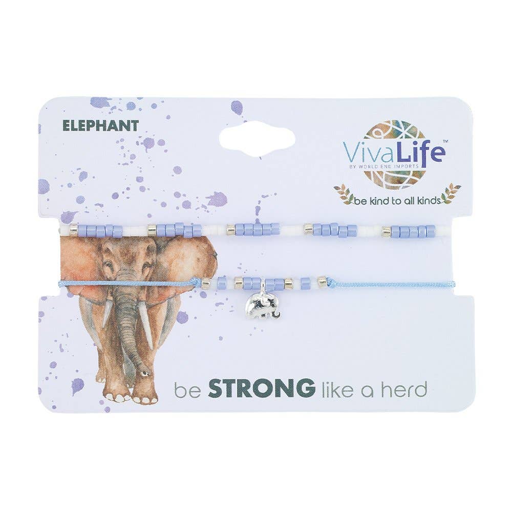 World End Imports Jewelry & Gifts - Wholesale Beaded Bracelet - BP "Kind to All"Animals 24pc12