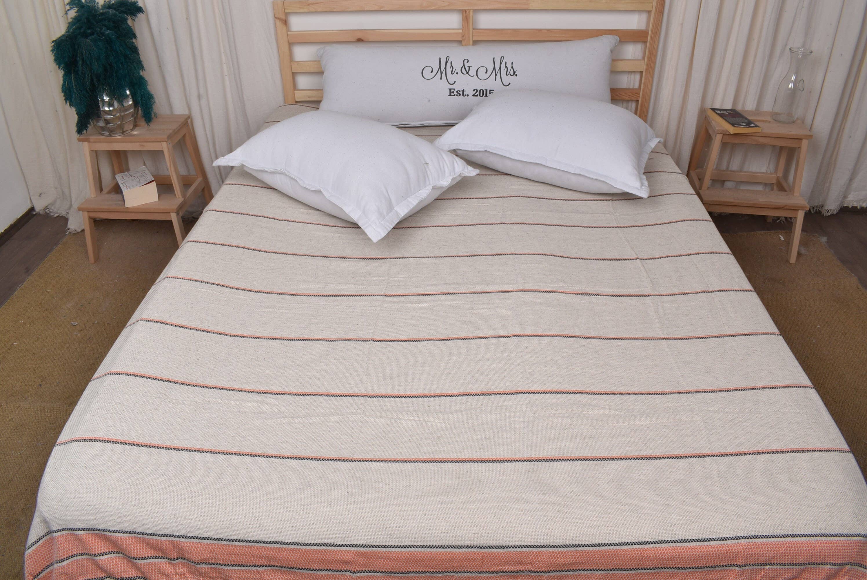 Organic Turkish Towels - Wholesale Throw Blanket - Personalized Blanket, Cozy Home Decor Blanket