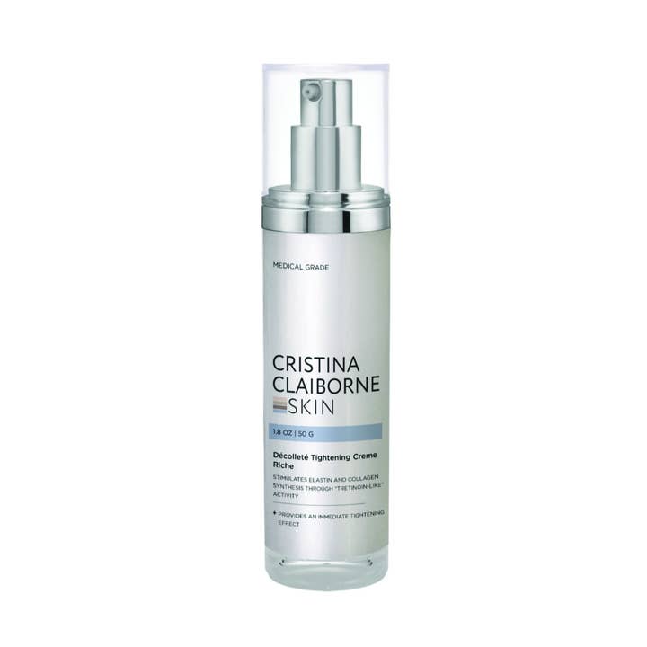 Décolleté Tightening Creme Riche for wholesale by Cristina Claiborne Skin