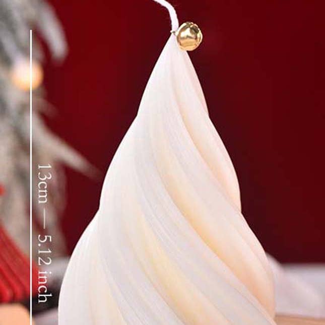 Candles Meta - Wholesale Novelty Candle - Mini Rotating Christmas Tree Home Decoration Candles12