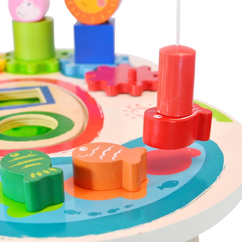 ACOOL TOY – Engroshandel Trælegetøj - Børn – AC7614 træ aktivitetsbord
[House of Toys] - Åben sag3