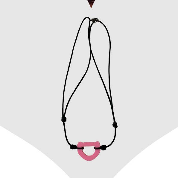 MARTAS COEUR Choker Rope Design Light Pink Face for wholesale by MARTAS COEUR