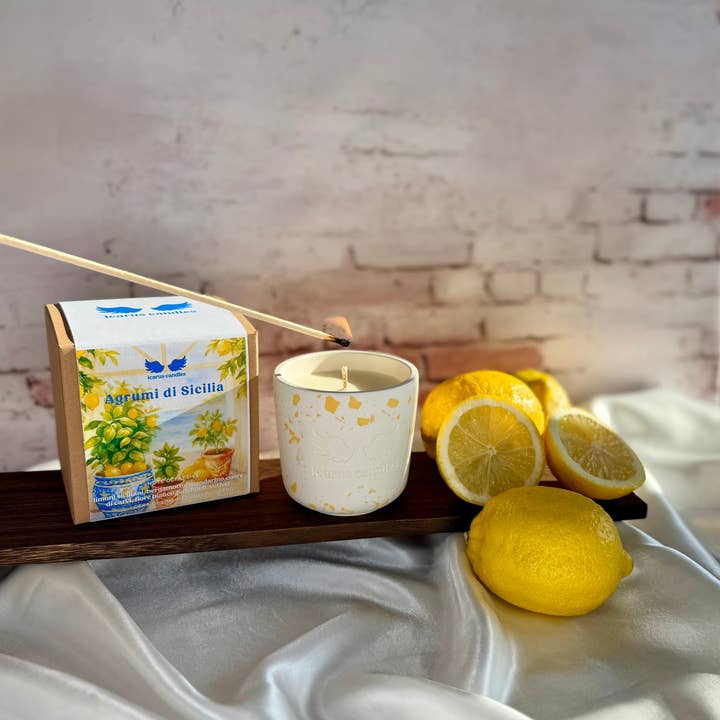 Candela - Citrus Fruits of Sicily for wholesale by Icarus Candles
