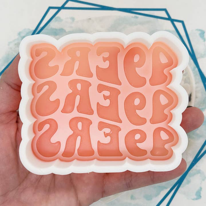 49ERS Retro Font Freshie Mold for wholesale by The Freshie Junkie, LLC