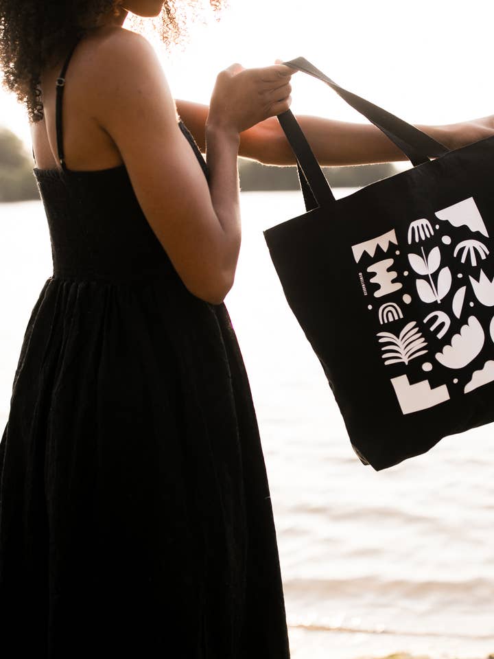 Botanical Tote Bag for wholesale by Swell Made Co.