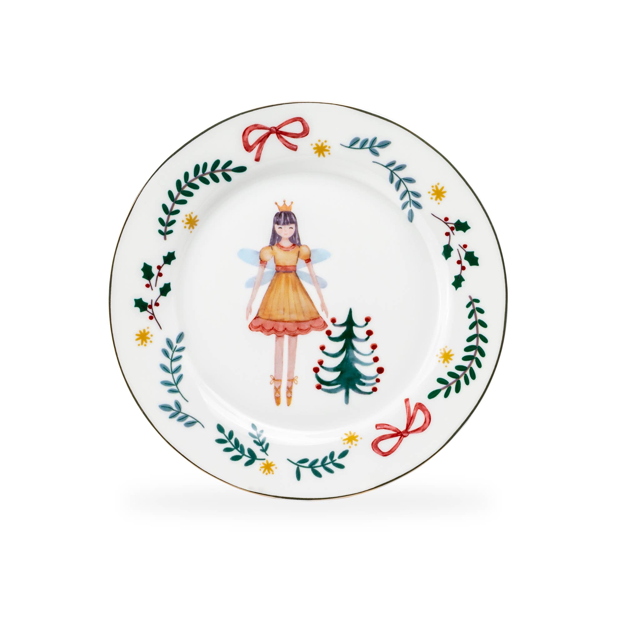 Grace Teaware - Wholesale Salad Plate - Assorted Nutcracker Wonderland 8" Salad Plate Set of 41