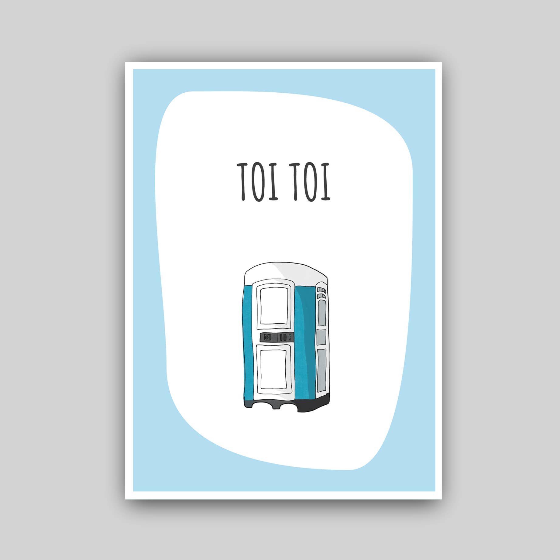 Studio Raquelle - Wholesale Everyday Greeting Card - Toi Toi0