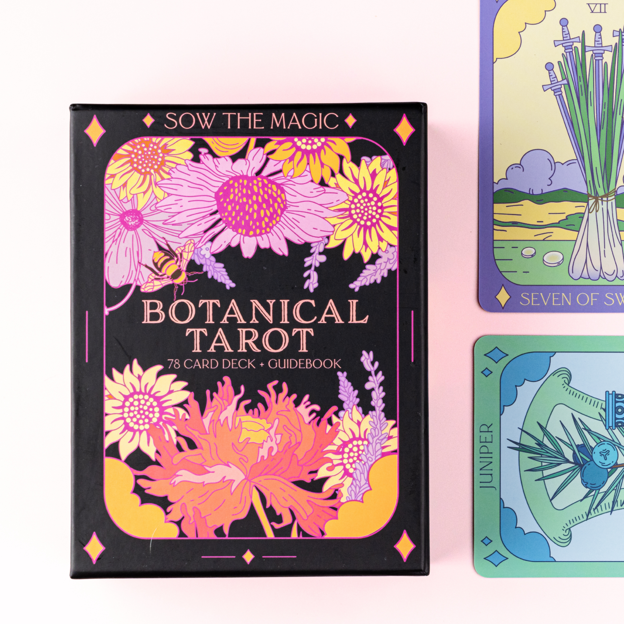 Sow the Magic - Vente Cartes de tarot - Édition Limitée du Jeu de Tarot Botanique + Guide11