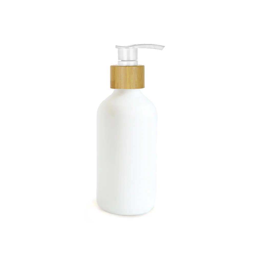 Plantiful Clean - Wholesale Soap Dispenser - 8 oz Reusable Glass Pump Bottle