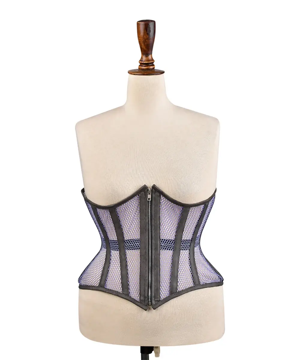 Black Medieval Style Women Underbust Corset - Waist Shaper for wholesale on Faire2