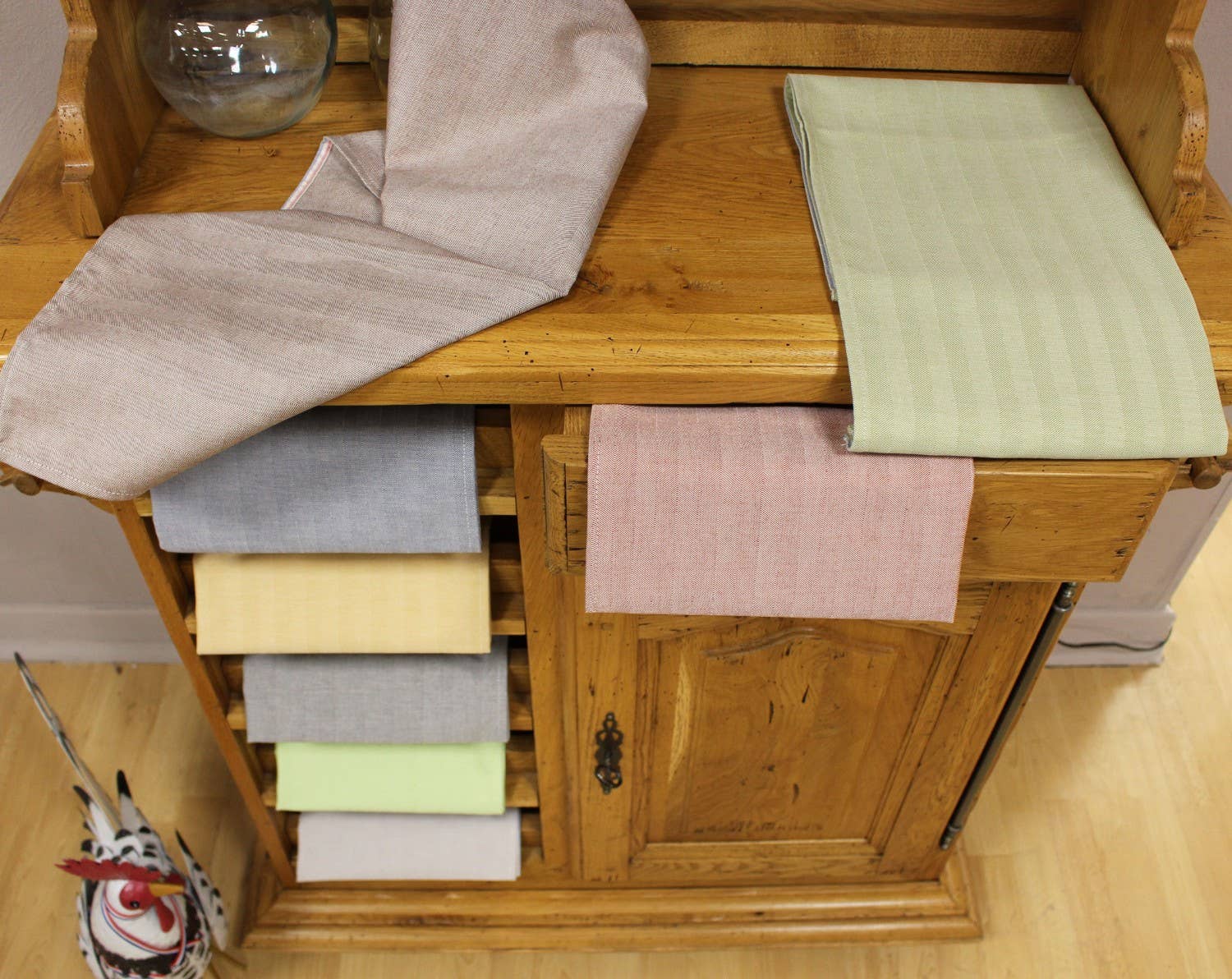 Dresseur de tables – Großhandel Geschirrtücher – HEN AU POT Geschirrtuch – 100 % Baumwolle9