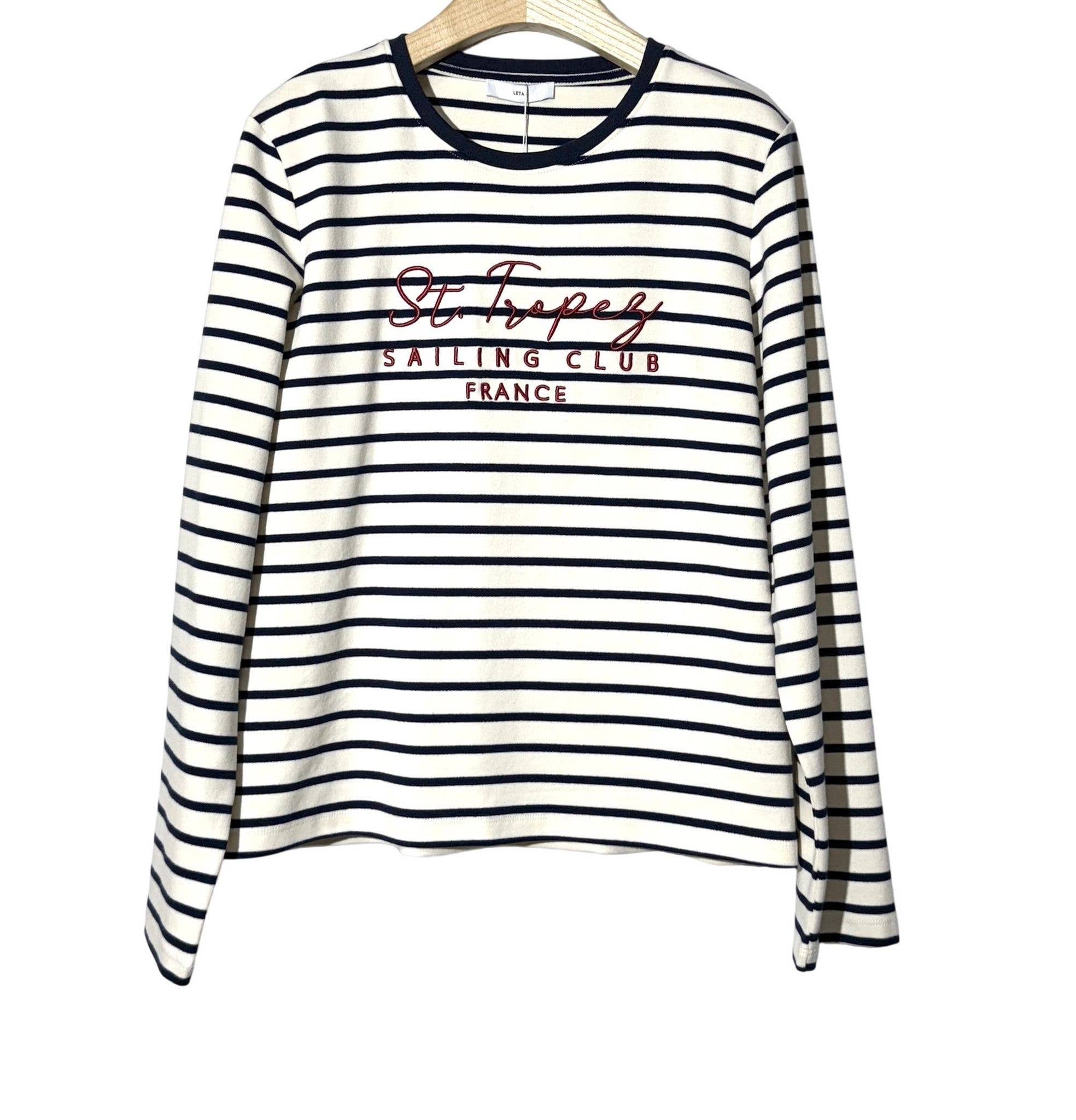 SWEET MAGIC MODA Y COMPLEMENTOS – Engroshandel T-shirt med print - Dame – BASIS T-SHIRT STRIBER3