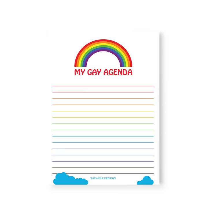 Bloc de notas: Mi agenda gay / Lista de tareas para la igualdad y el orgullo LGBTQ+ y otras tendencias de Resultados para agendas 2023 al por mayor. Devoluciones gratuitas y condiciones de pago a 60 días en Faire en Faire.