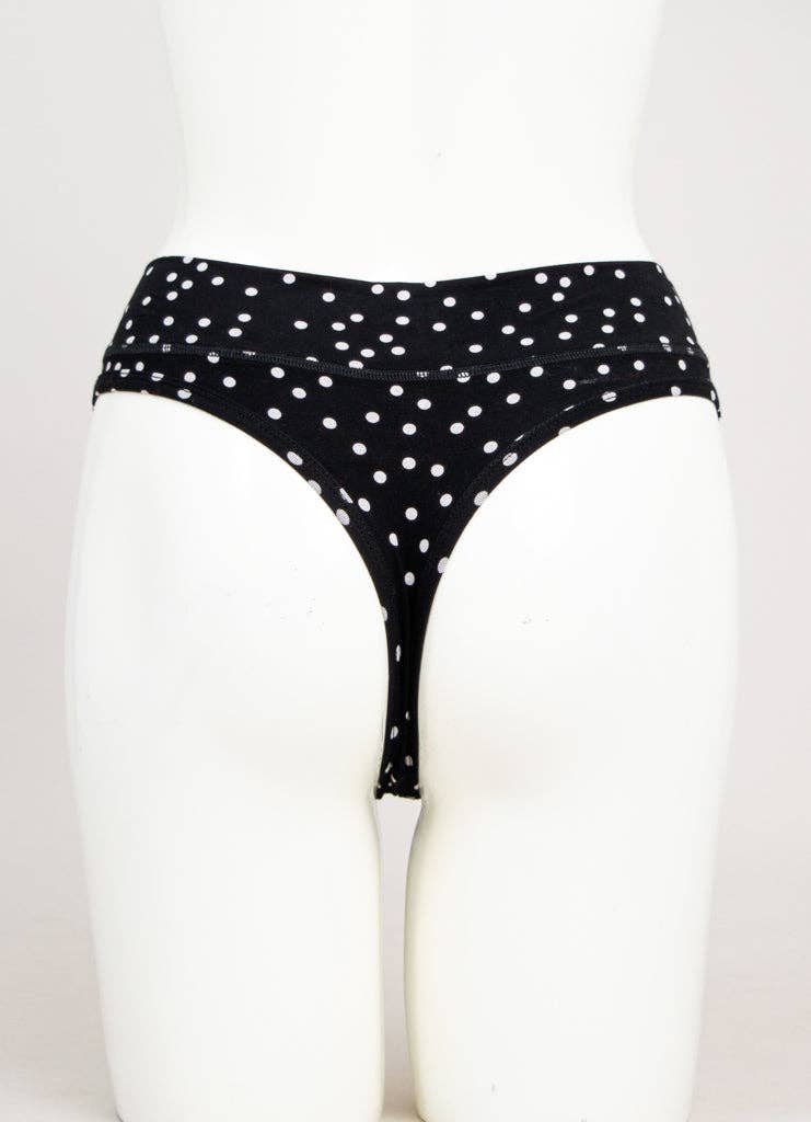 Blue Sky Clothing Co LLC - Wholesale Underwear - Women's - La Thong, Polka, Bamboo2