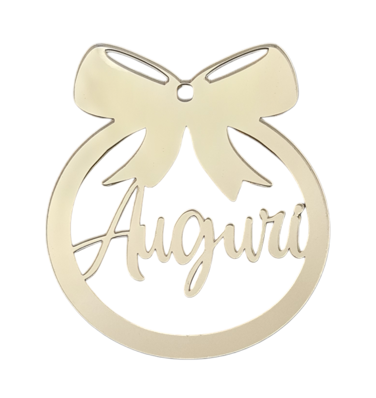 Lunaria Lab – wholesale Prydnad – Julboll i plexiglas bästa hälsningar3