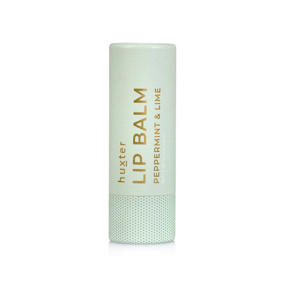 Huxter - Wholesale Lip Balm - Lip Balm - Peppermint & Lime - Pale Green - 9gm1