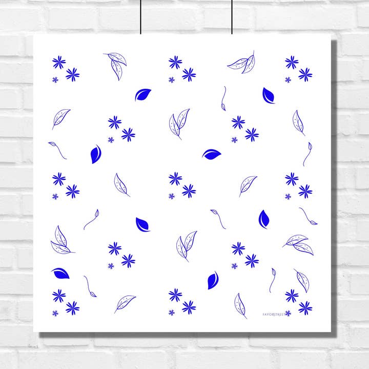 Tea Towel - Flour Sack | Garden - Green for wholesale by FAVORSTREET