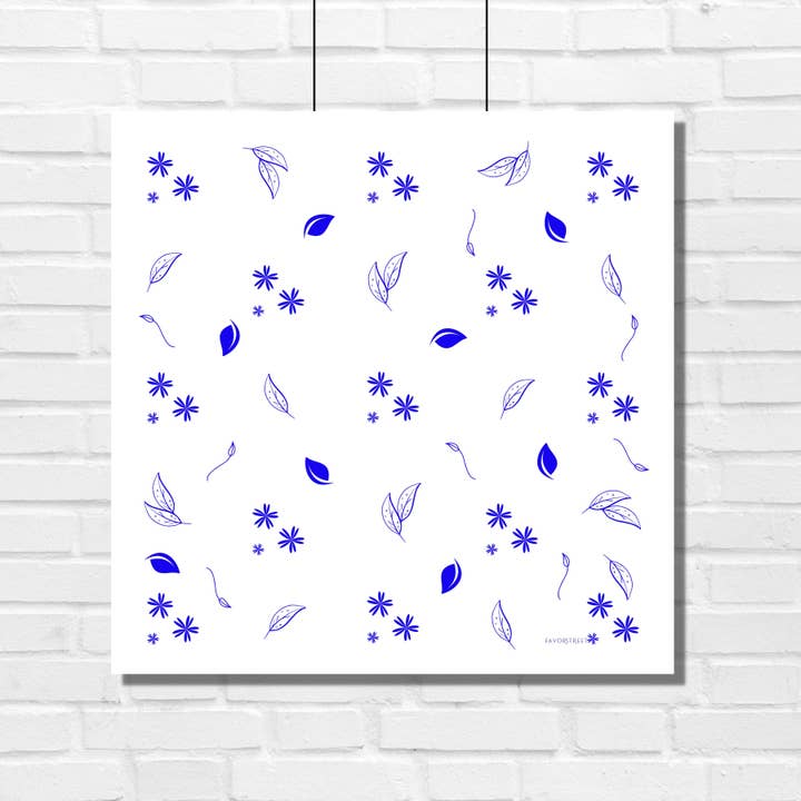 Tea Towel - Flour Sack | Garden - Green for wholesale by FAVORSTREET