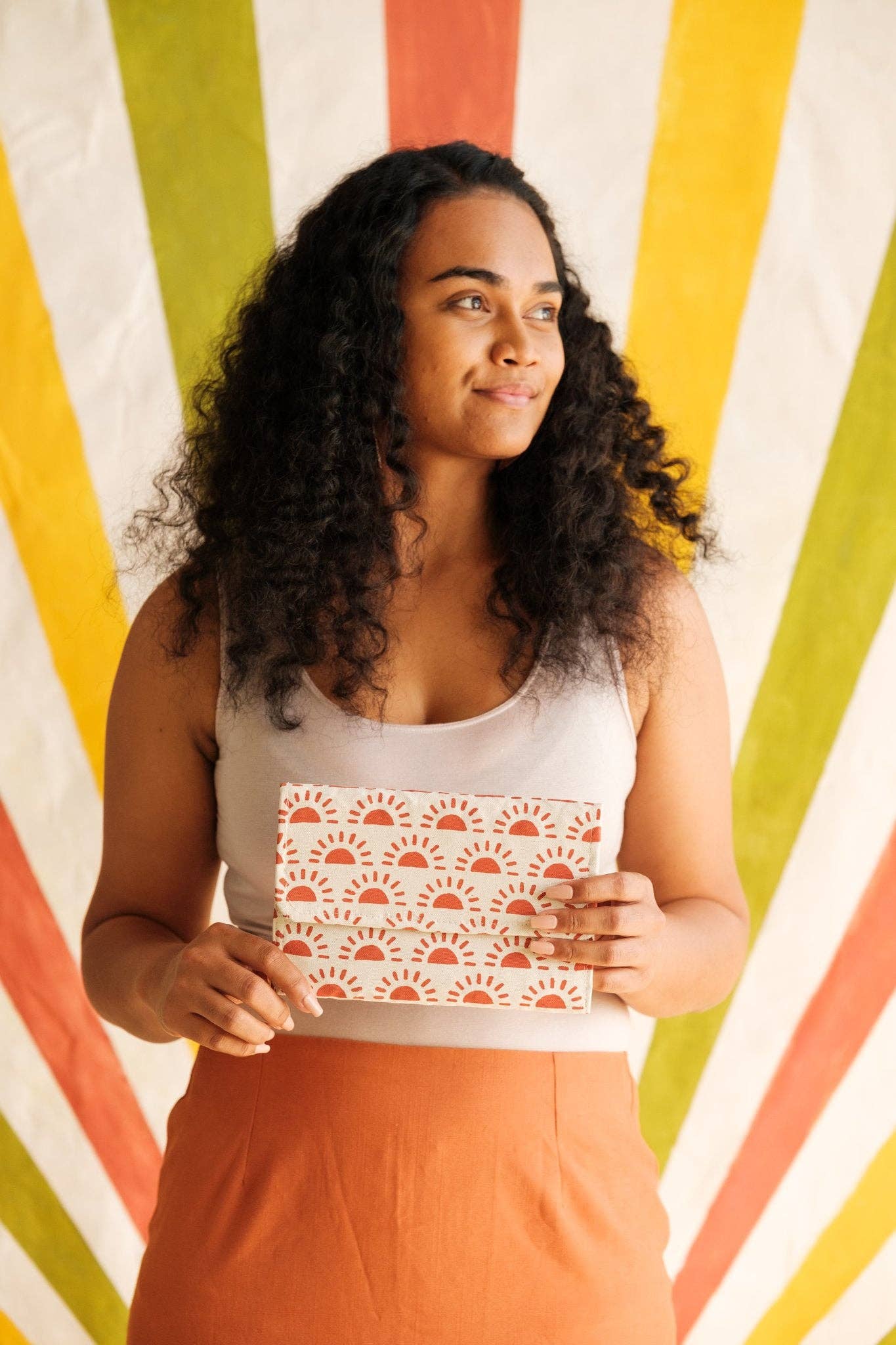 Rise Beyond the Reef – Bolsa - Mulher por atacado – Pequena Embraiagem - Impressão Sunrise6