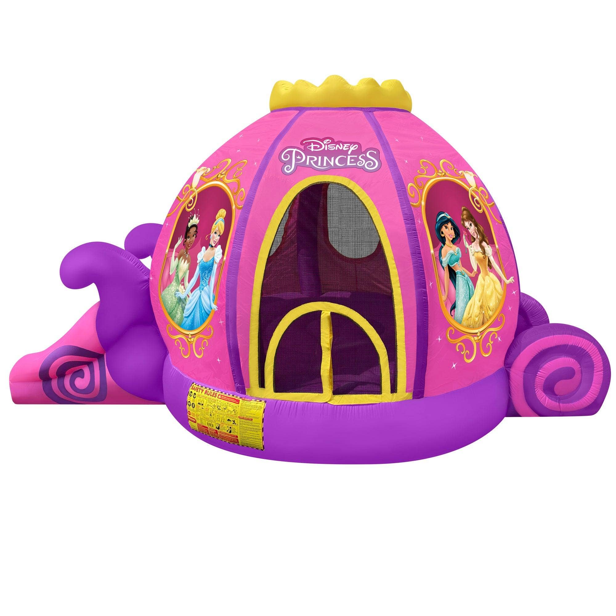 Funormous - Wholesale Inflatables - Disney Princess Carriage Bounce House1